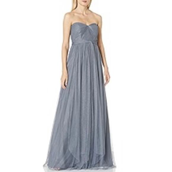 Jenny Yoo Collection Women's Column Dress Size 8 Annabelle Convertible Tulle - Picture 1 of 16